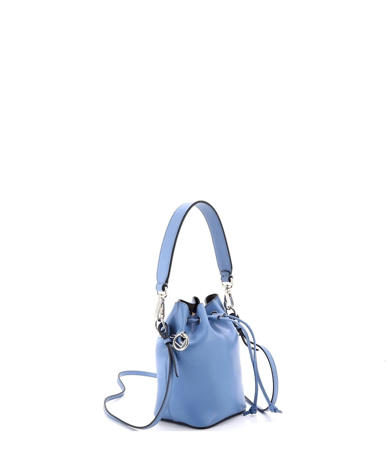 Pre-Owned Fendi Mini Mon Tresor Bucket Bag Leather