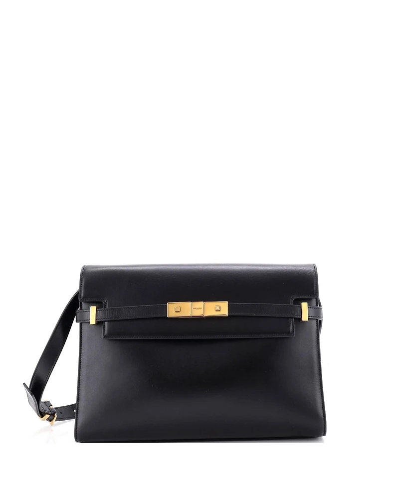 Pre-Owned Saint Laurent Medium Manhattan Shoulder Bag Leather