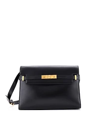 Pre-Owned Saint Laurent Medium Manhattan Shoulder Bag Leather