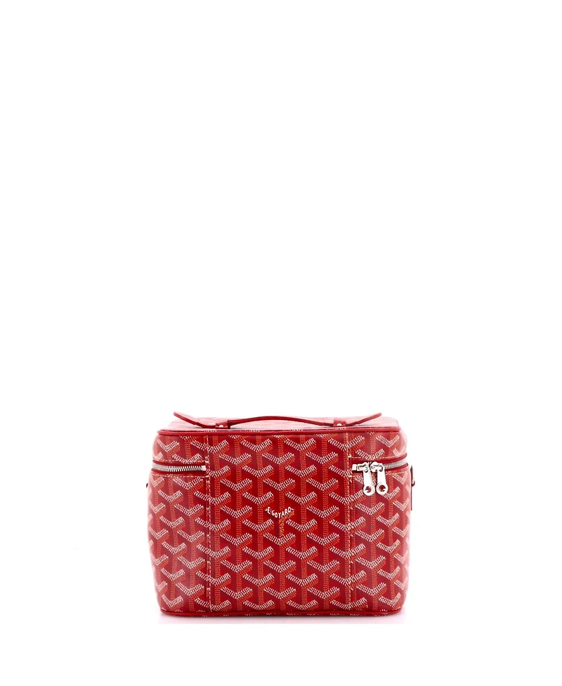 Pre-Owned Goyard Muse Vanity Case Coated Canvas