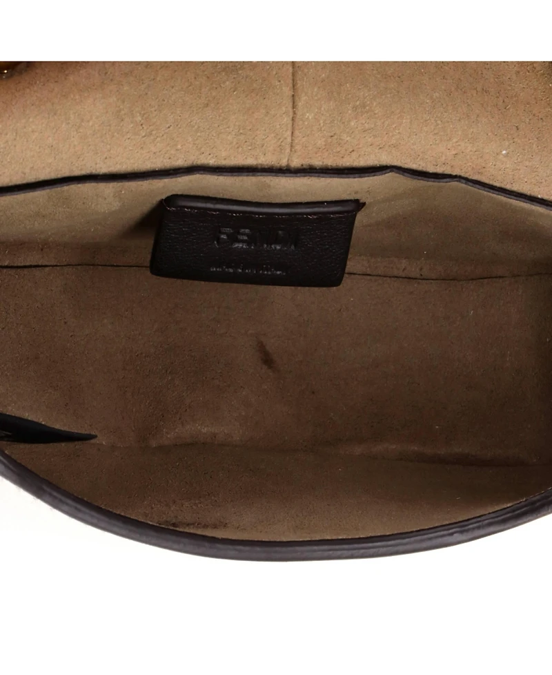 Pre-Owned Fendi Nano C'mon Shoulder Bag Leather