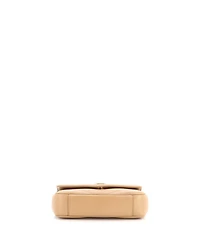 Pre-Owned Saint Laurent Mini Loulou Nm Shoulder Bag Matelasse Chevron Leather