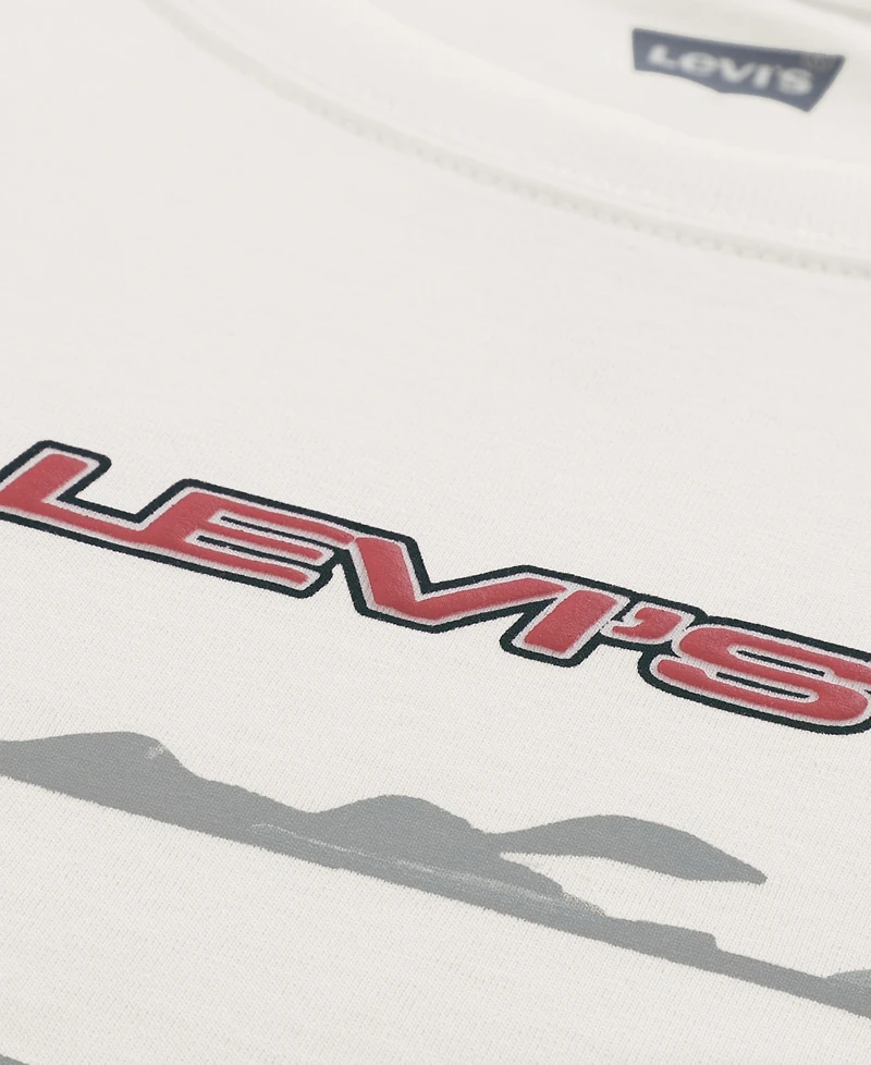 Levi's Boys' 8-20 Zooming By Graphic Short-Sleeve T-Shirt