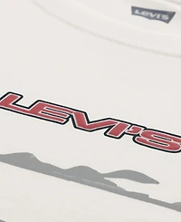 Levi's Boys' 8-20 Zooming By Graphic Short-Sleeve T-Shirt