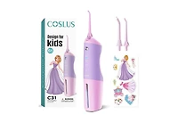 Coslus C31 Kids Water Flosser 4 modes, ages 6 Plus, safe and waterproof. Portable, rechargeable