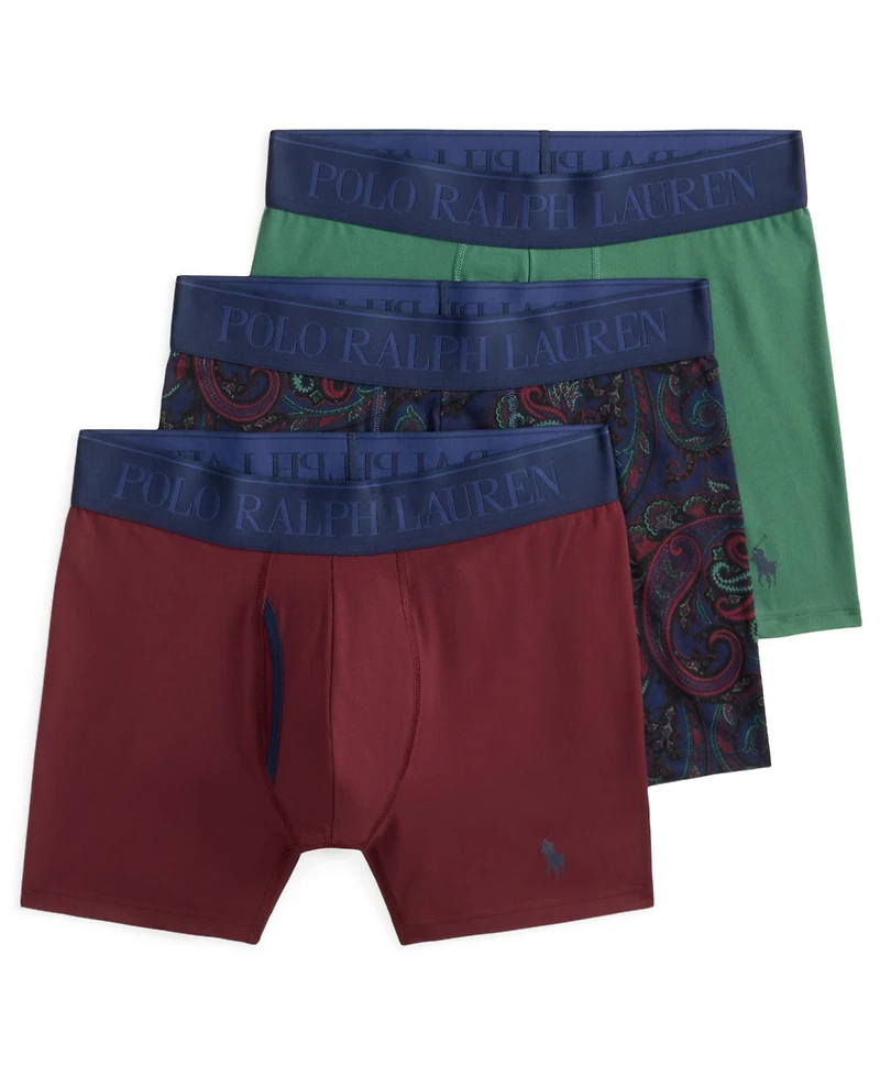 Polo Ralph Lauren Men's Boxer Brief, 3-Pack