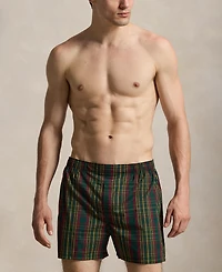 Polo Ralph Lauren Men's Classic-Fit Woven Boxer, 3-Pack