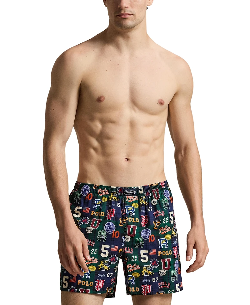 Polo Ralph Lauren Men's Print Single Button Fly Boxer