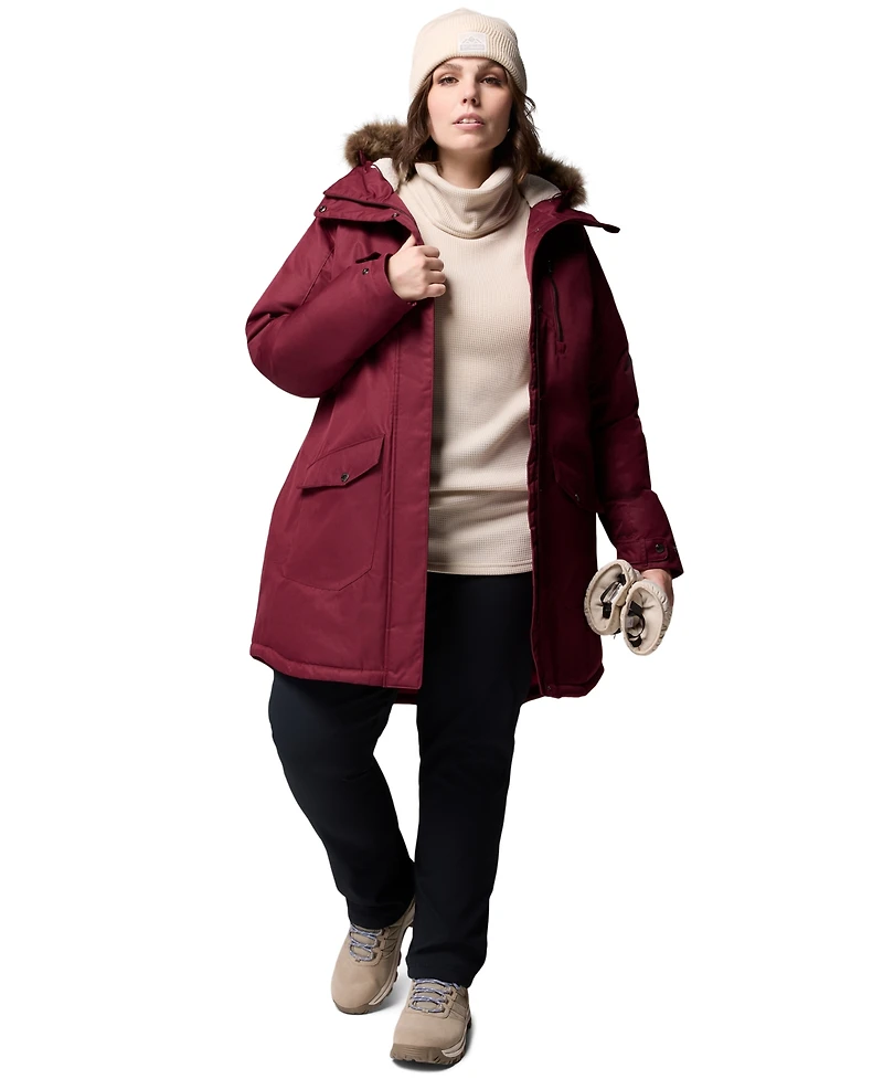 Columbia Plus Suttle Mountain Long Insulated Sherpa-Lined Jacket