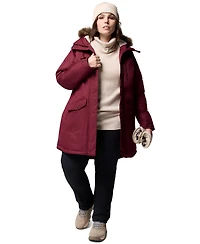 Columbia Plus Suttle Mountain Long Insulated Sherpa-Lined Jacket