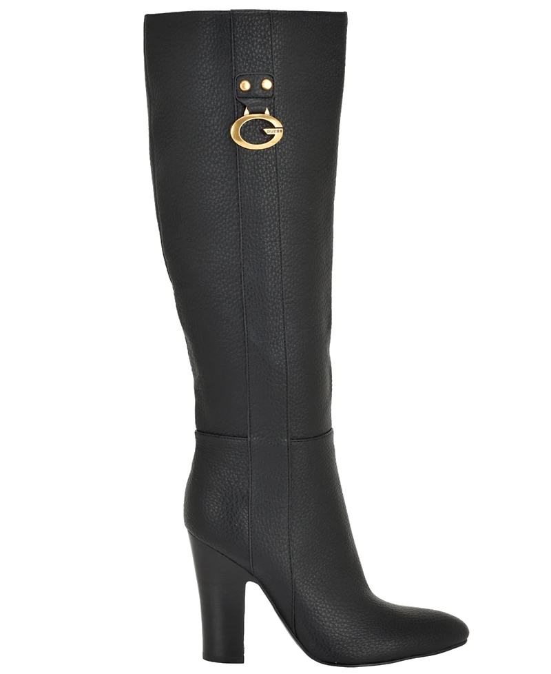 Guess Women's Tyne Block Heel Tall Boots