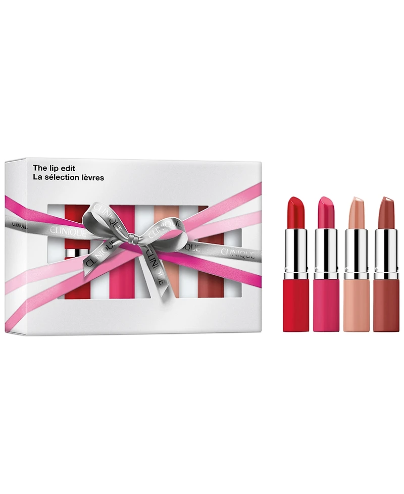 Clinique 4-Piece The Lip Edit Lipstick Gift Set