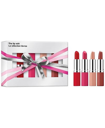 Clinique 4-Piece The Lip Edit Lipstick Gift Set