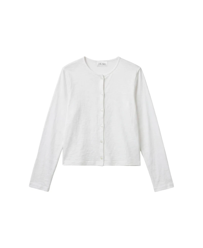 Hush Women's Mikaela Long-Sleeve Crew Neck Cardigan