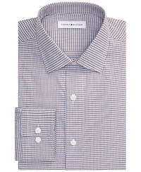 Tommy Hilfiger Men's Stretch Twill Slim-Fit Dress Shirt