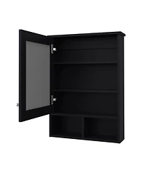 Fm Furniture Poston medicine cabinet with a door and mirror included