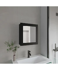 Fm Furniture Payson medicine cabinet in melamine with mirror included