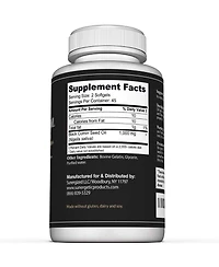 Sunergetic Cumin Seed Oil Softgels, 1,000 Milligram, 90 Count
