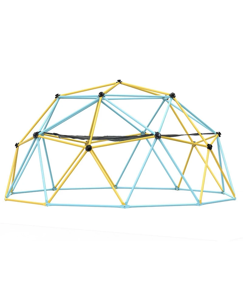 Zeny Climbing Dome, for Kids 3 to 10 Years Old,10FT Geometric Dome Climber with Hammock and Swing, Jungle Gym Supports 750LBS