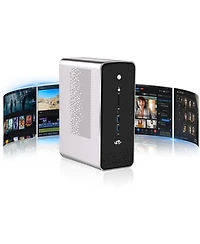Nimo Mini Pc Desktop,Amd Ryzen Ai Max+ 395,Pre-Installed Linux Os,128GB LPDDR5 8000MHz Ram 2TB Ssd Radeon 8060S,Usb 4.0,WiFi8,for Local Llm Developer