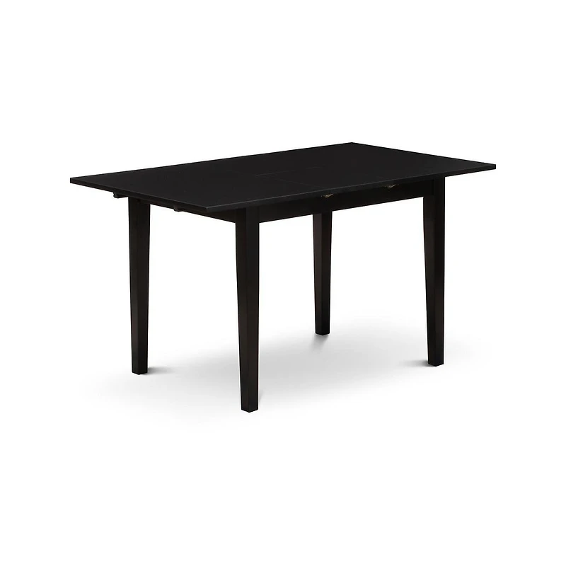East West Furniture Dining Table- Dining Chairs