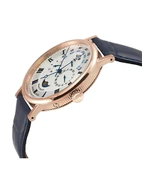 GV2 by Gevril Men's Swiss Made Maestro Swiss Quartz Italian Leather Strap Watch