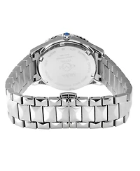 GV2 by Gevril Women's Siena Swiss Quartz Silver Stainless Steel Bracelet Diamond Watch