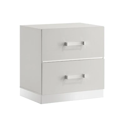 New Classic Furniture Europa Wood 2-Drawer Nightstand