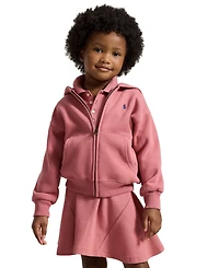 Polo Ralph Lauren Girls' 2T-6X Long-Sleeve Full-Zip Hoodie