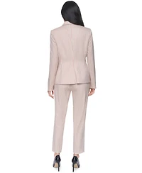 Tommy Hilfiger Women's Pinstripe One-Button Blazer