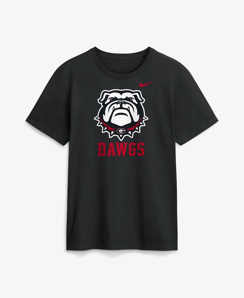 Nike Men's Black Georgia Bulldogs Primetime Logo Mantra T-Shirt