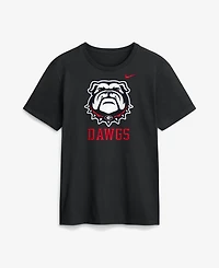Nike Men's Black Georgia Bulldogs Primetime Logo Mantra T-Shirt