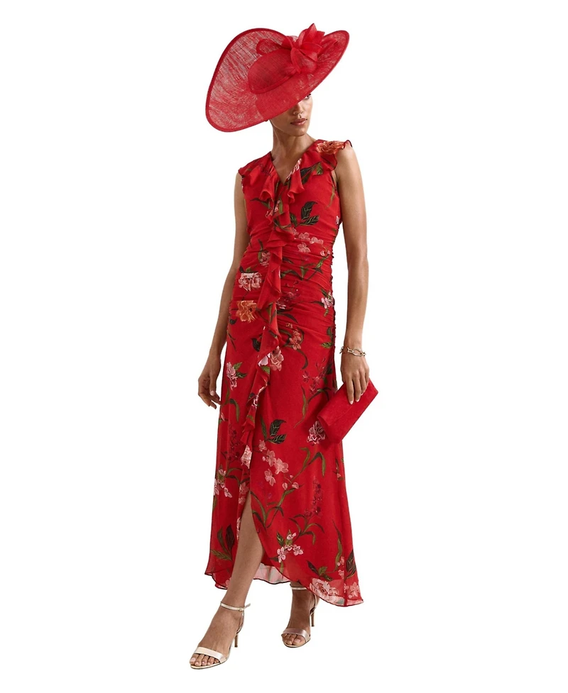Phase Eight Women's Mae V-Neck Floral Maxi Dress