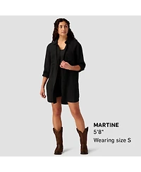 Backcountry Women's Cotton Gauze Long-Sleeve Button-Up Shirt