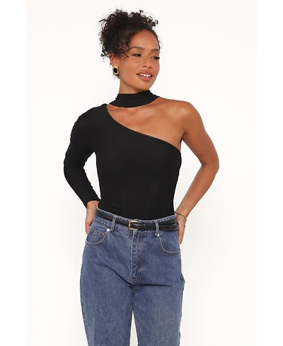 Petal and Pup Women's Carlie Mesh One Shoulder Top