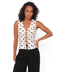 Petal and Pup Women's Zoie Tie Front Vest