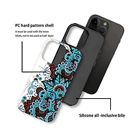 Lisen Dual-Layer Protective Military-Grade Phone Case Compatible with Apple iPhone 15 Pro