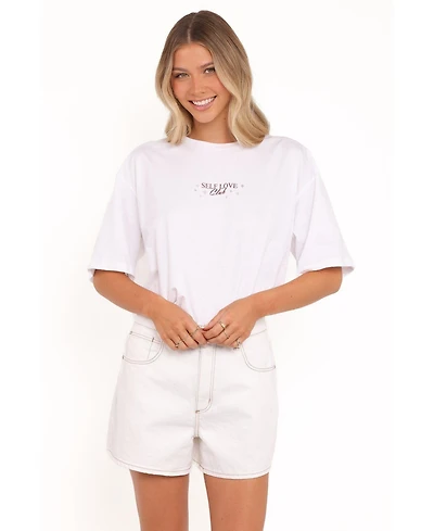 Petal and Pup Women's Runa Self Love Graphic Short-Sleeve Tee