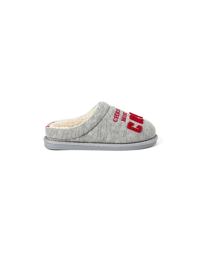 Dearfoams Kids Christmas Morning Crew Slippers