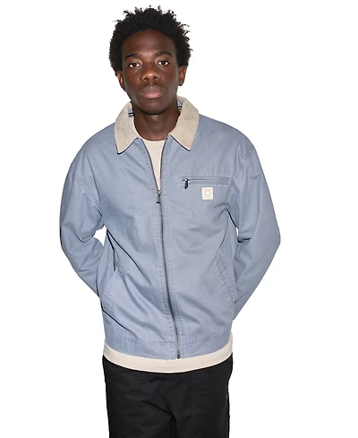 Converse Men's Framework Corduroy Collar Front Zip Jacket