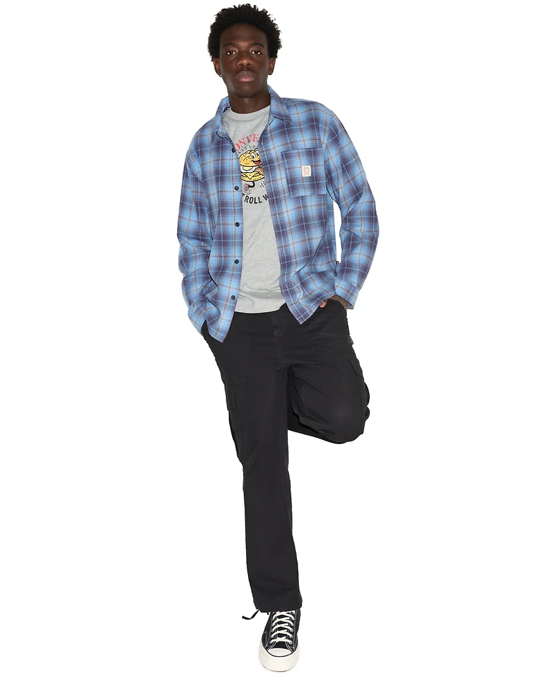Converse Men's Plaid Work Shirt