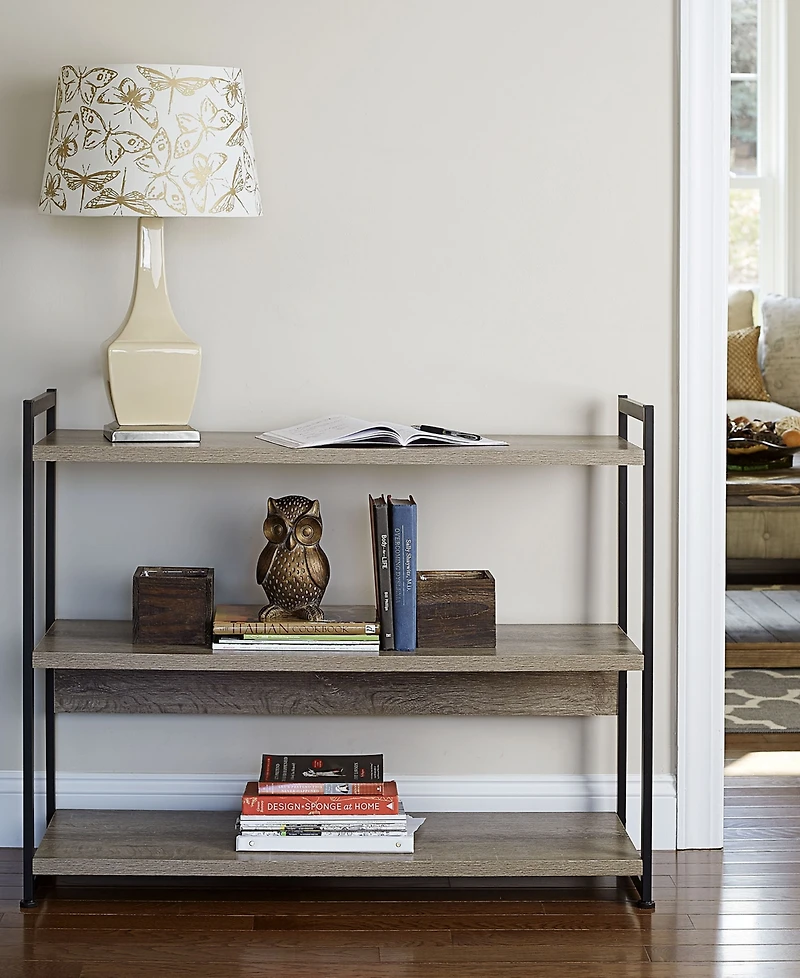 Household Essentials Ashwood Wide Modular Shelf