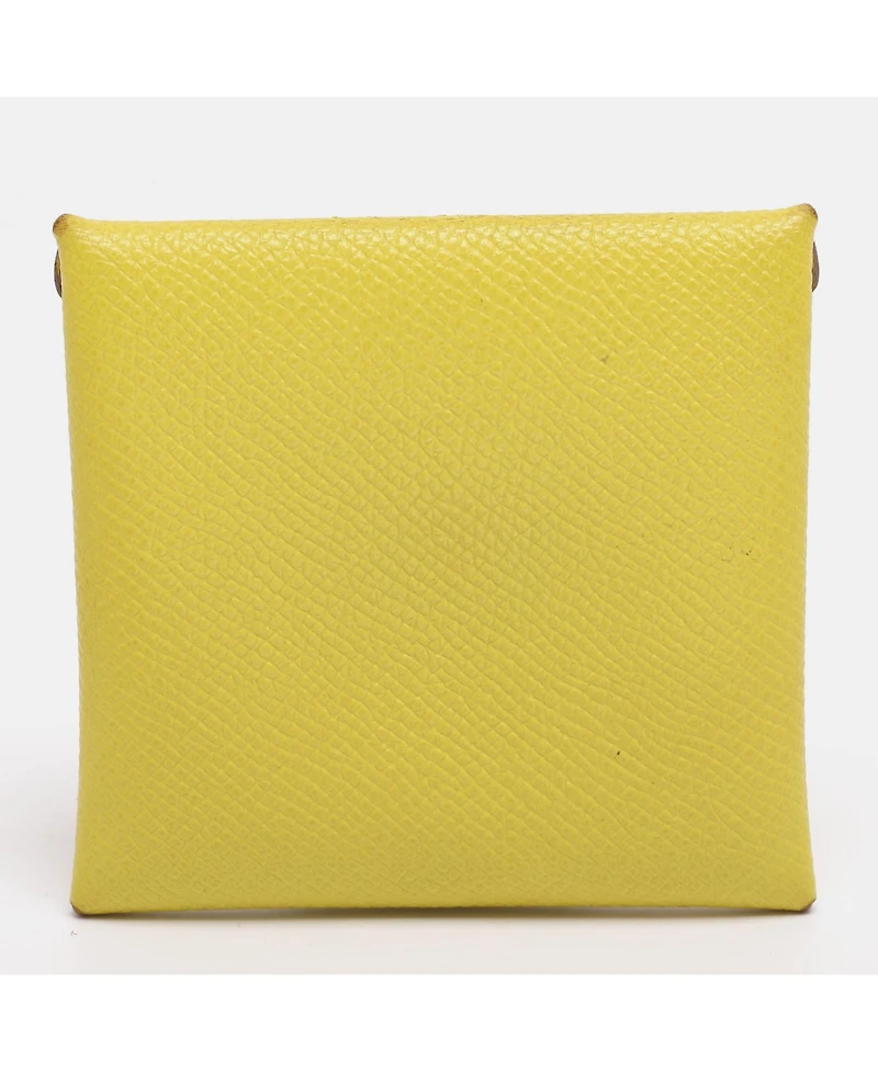 Pre-Owned HERMES Women' s Kiwi Epsom Leather Bastia Coin Purse