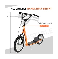 Sevorley Kids Kick Scooter with Adjustable Handlebar, Non-Slip Deck, All-Terrain Tires, Ages 3+