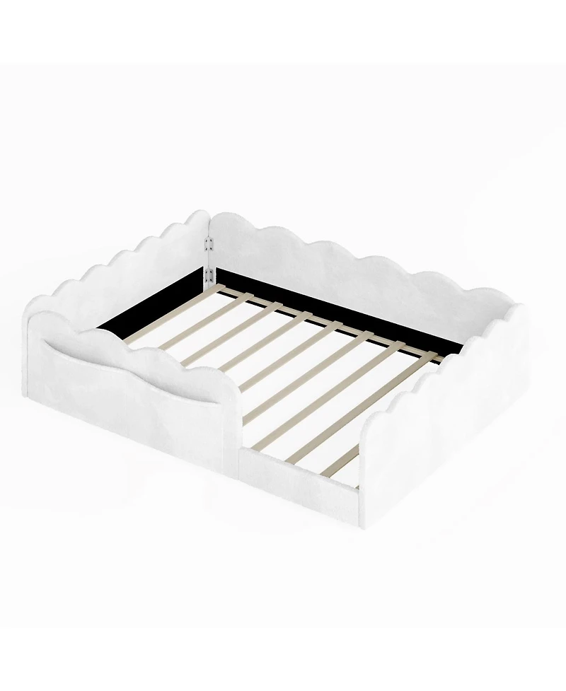 Streamdale Furniture Full Size Upholstered Floor Bed