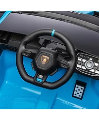 Yobtop 24V Kids Electric Ride-On Drift Car with 360-Degree Drift, Led Lights, Ages 3-6