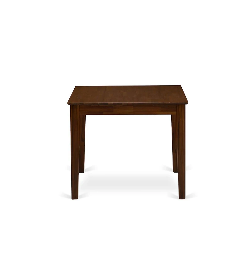 East West Furniture 3 Piece Dinette Set for Small Spaces