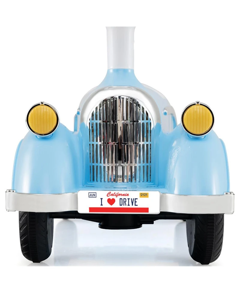 Sevorley Toddler Foot-to-Floor Ride-On Push Car with Horn, Lights and Storage, Ages 19-36 months