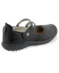 Jbu Women's Adeline Mary Jane Round Toe Flats