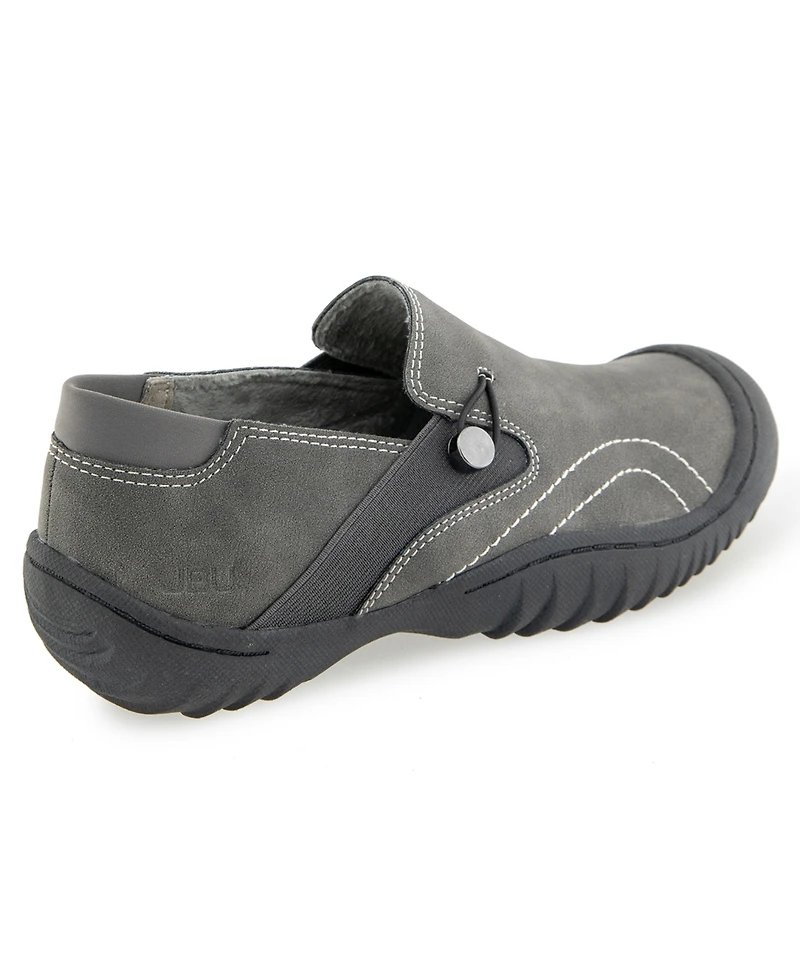 Jbu Women's Johanna-Wide Closed Casual Denim Flats